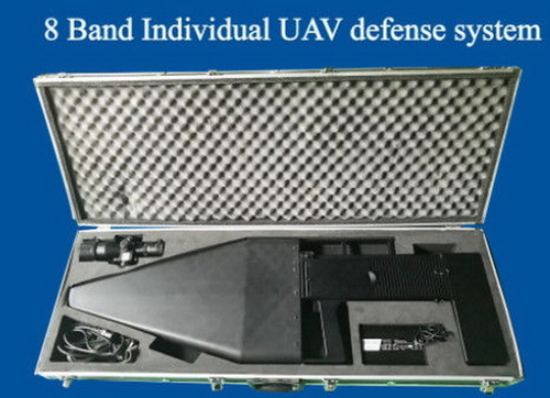 Latest company news about 8 बैंड यूएवी रक्षा प्रणाली, पोर्टेबल एंटी ड्रोन जैमर